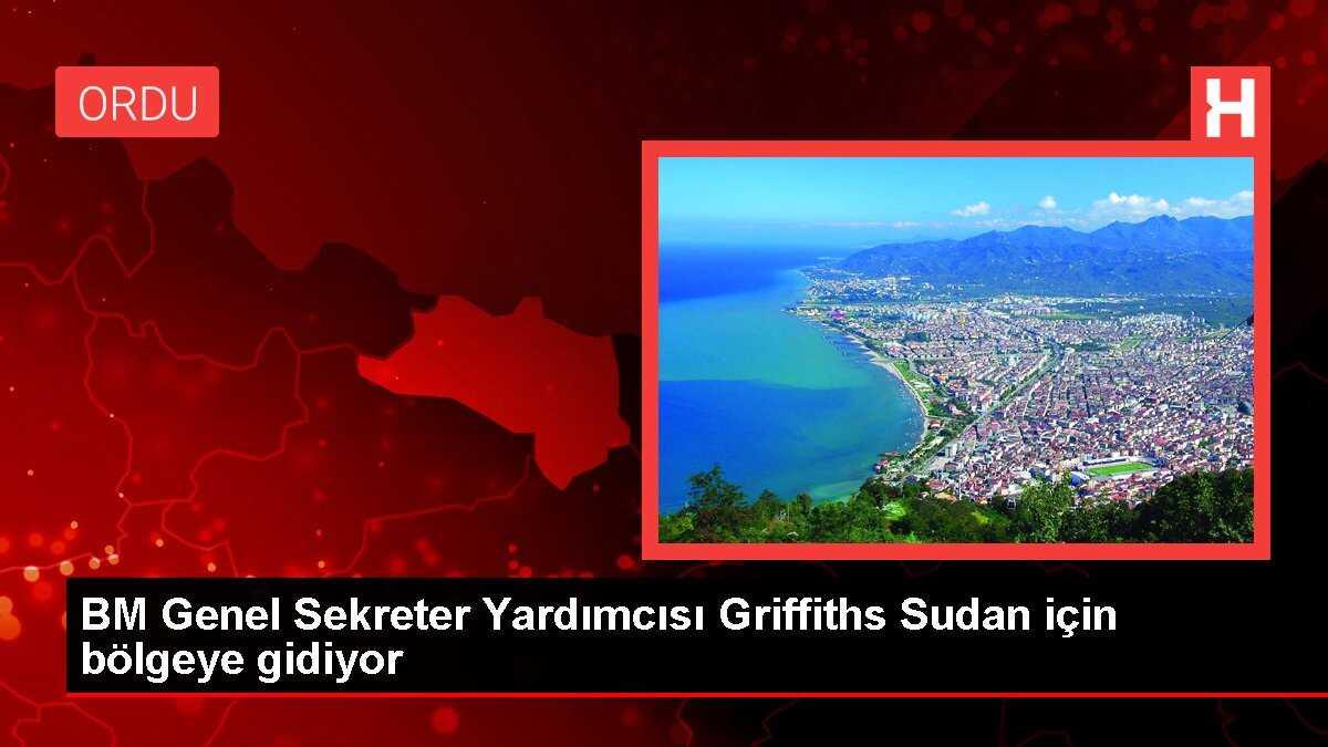 BM Genel Sekreter Yardımcısı Griffiths Sudan için bölgeye gidiyor