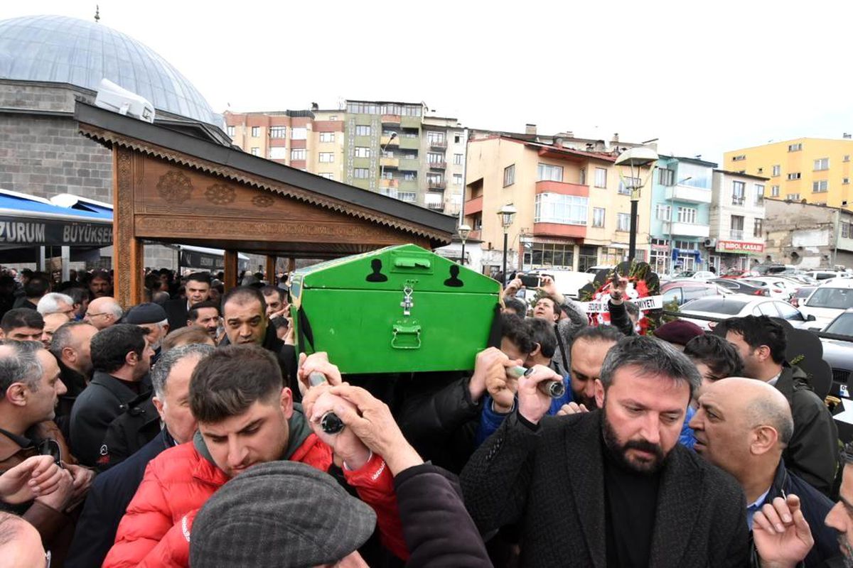 Erzurum\'da Gazeteci Necati Çakır\'ın Vefatı