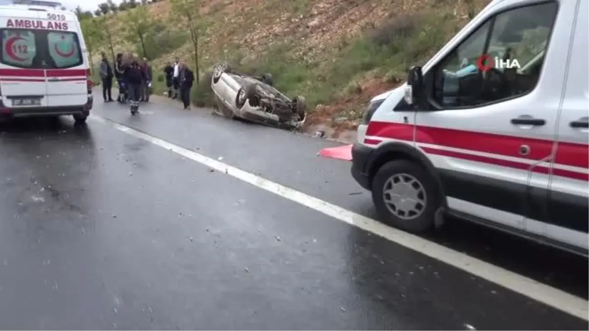 Gaziantepte araç takla attı: 15 yaşındaki çocuk hayatını kaybetti