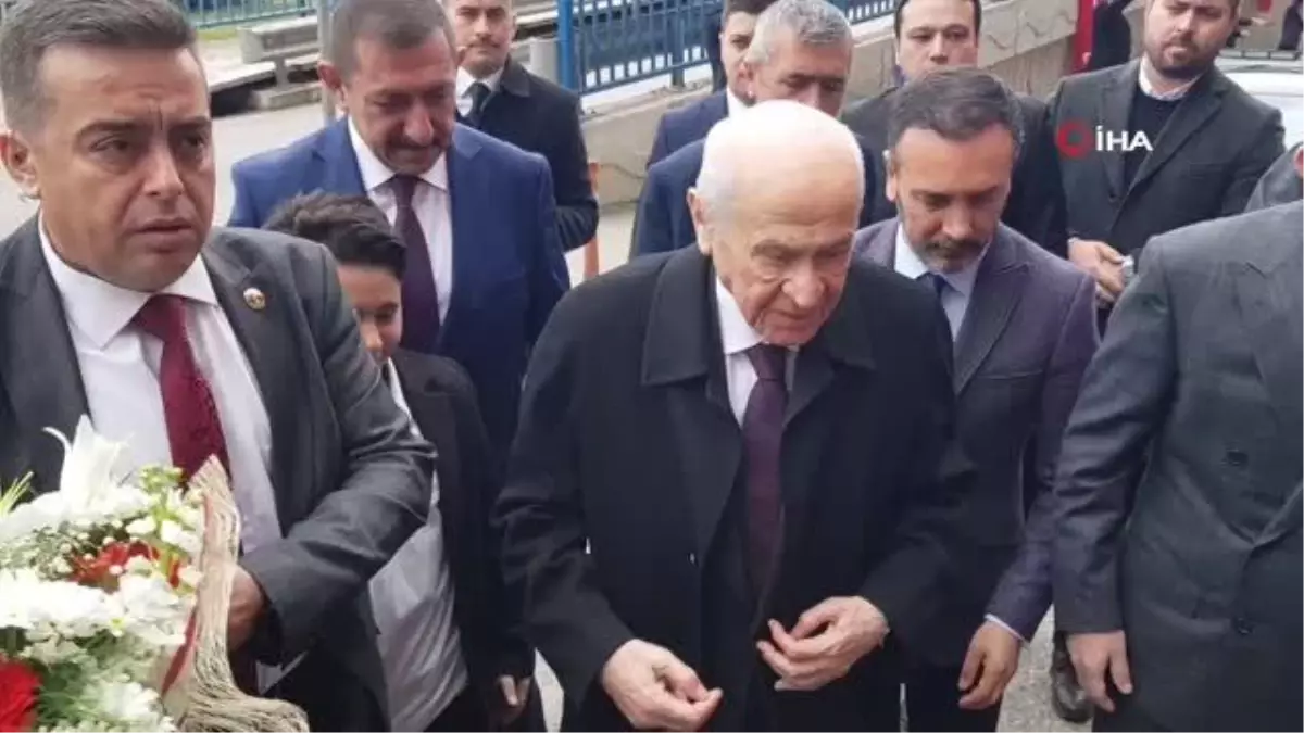 MHP lideri Bahçeli Karabük\'te Belediye Başkanı Vergili ile görüştü