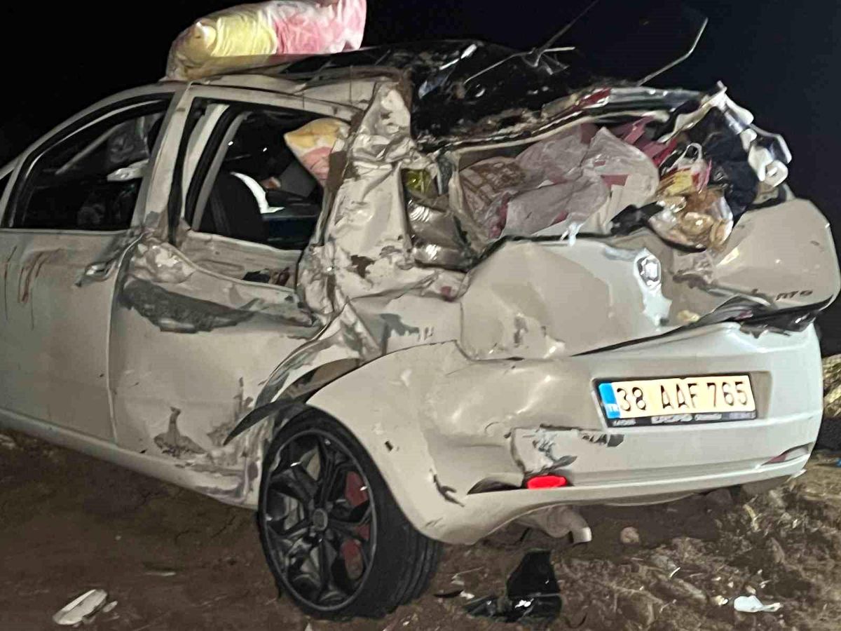 Nevşehir\'de Otomobil Şarampole Uçtu: 1 Ölü, 2 Yaralı