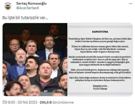 Yine ortalık karıştı! Beşiktaş'ın Galatasaray'ı yendiği derbiden sonra F.Bahçe'den tepki