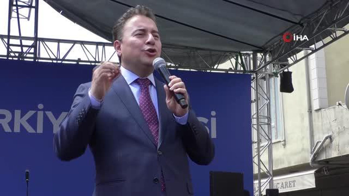 Ali Babacan Iğdırda: Hukukun üstünlüğünü yerine getireceğiz ve adaleti sağlayacağız