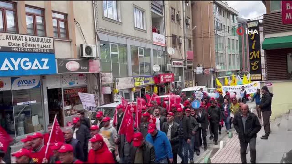 Artvin\'de 1 Mayıs Coşkusu