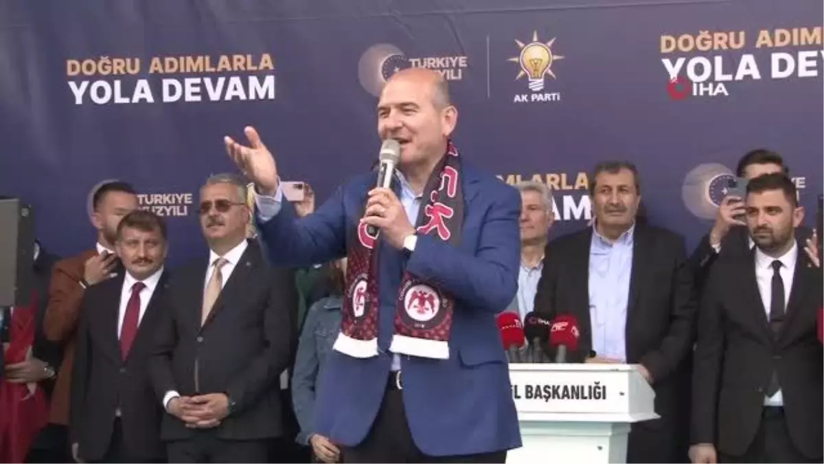 Bakan Soylu: Türkiye\'yi bir cenderenin içine sokmaya çalışıyorlar