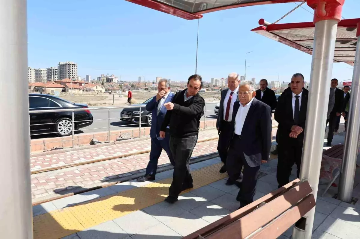 Kayseri\'de yeni tramvay hattının test sürüşleri başladı