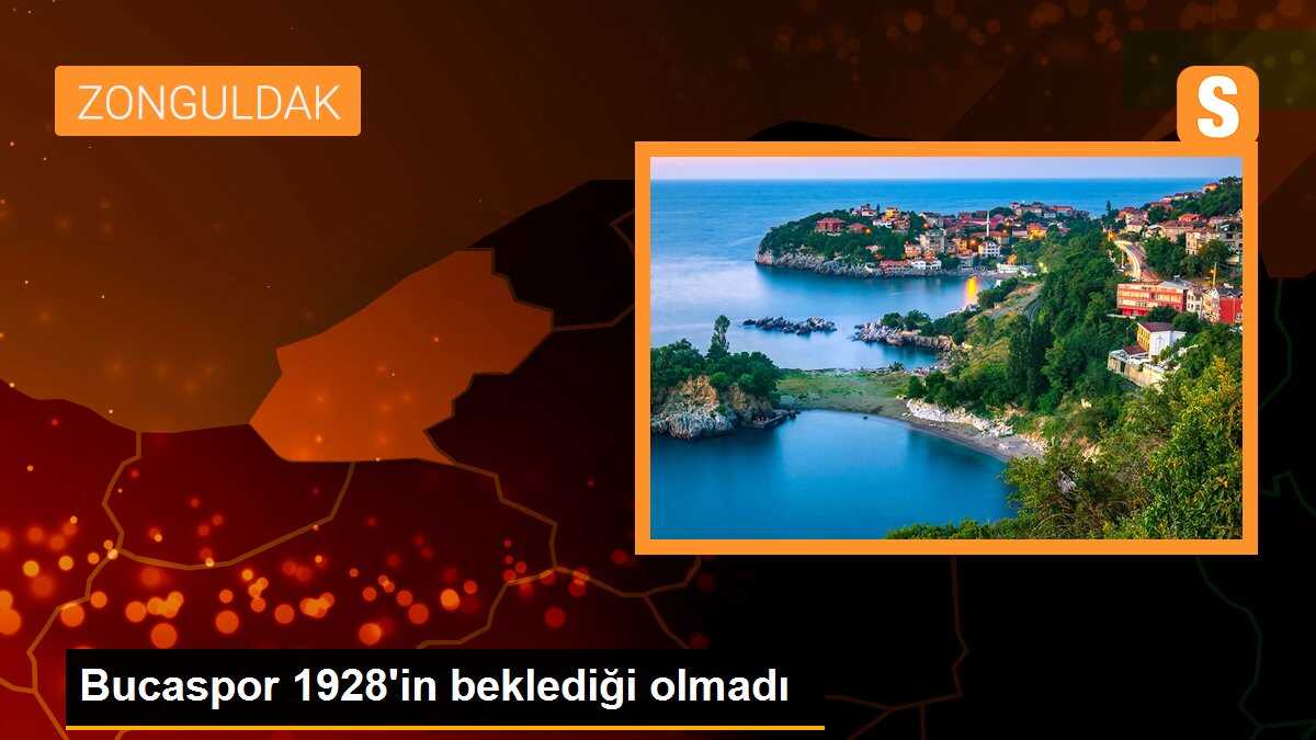 Bucaspor 1928, Zonguldak Kömürspor\'u yendi ama lider Kocaelispor\'a yetişemedi