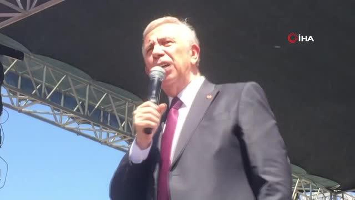 Ankara Mayor Mansur Yavaş holds rallies in Alaşehir and Salihli