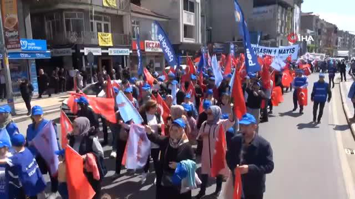 Düzce\'de 1 Mayıs Emek ve Dayanışma Günü kutlamaları