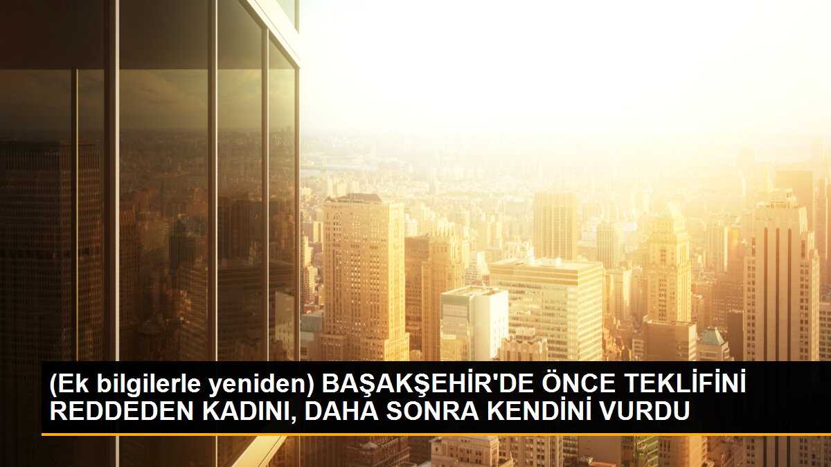Platonik aşk dehşeti: Kadını öldürdü, kendini vurdu