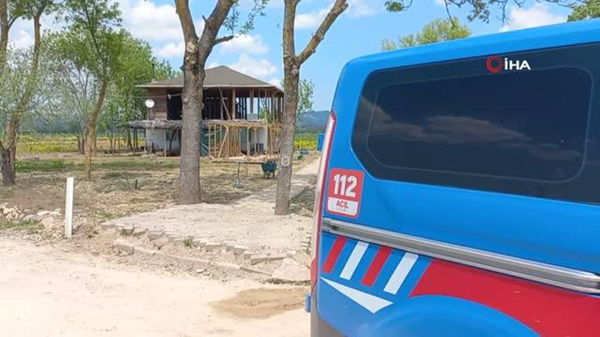 Kocaeli\'de evinin önünde odun keserken saçmalarla yaralandı