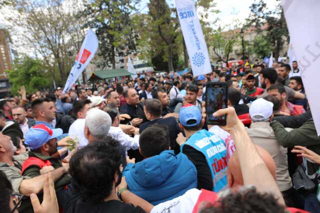 Gaziantep'teki kutlamalarda Memleket Partililer ile CHP'liler arasında kavga
