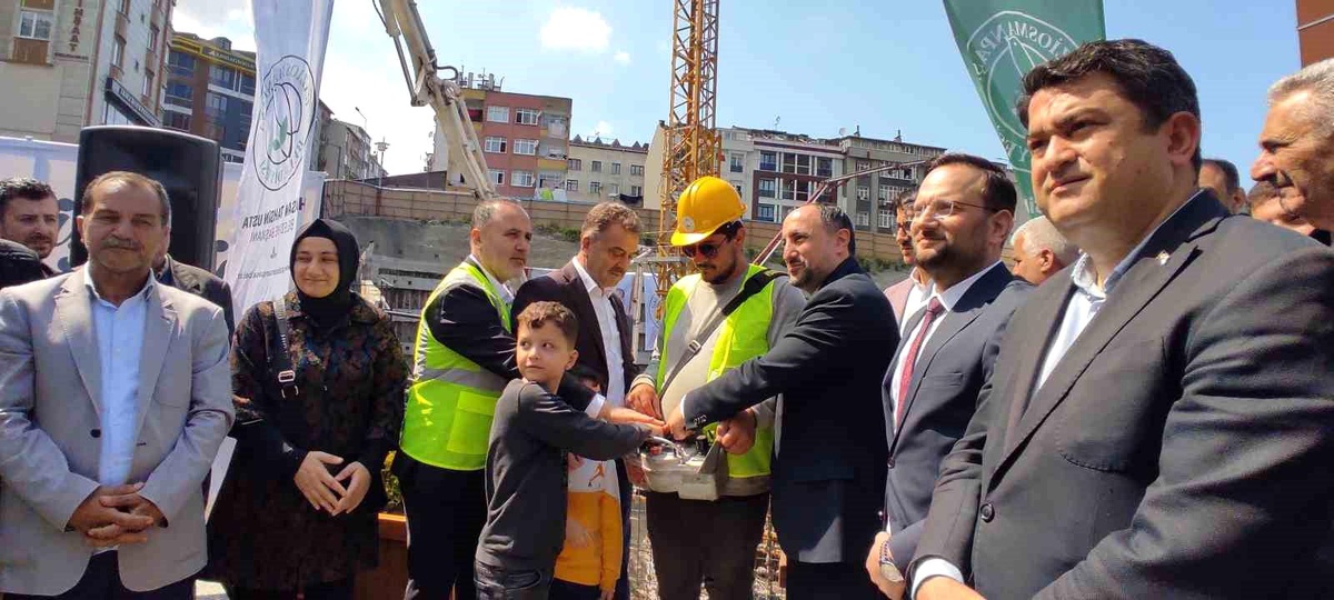 GOPAŞ Merkez Evleri Kentsel Dönüşüm Projesi\'nin temeli atıldı