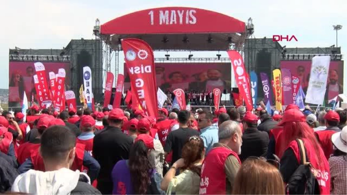 1 Mayıs Emek ve Dayanışma Günü Kutlamaları Maltepe\'de Yapıldı