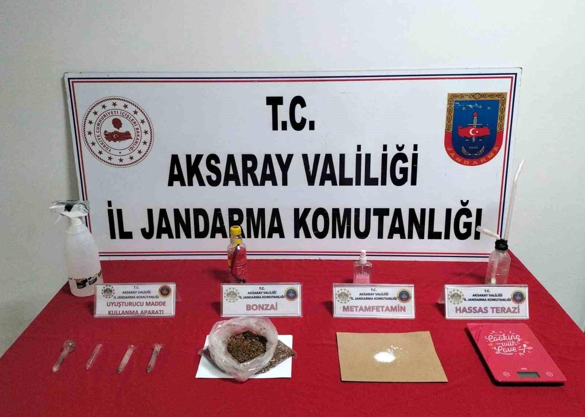 Aksaray\'da Uyuşturucu Operasyonu: 2 Şüpheli Gözaltına Alındı