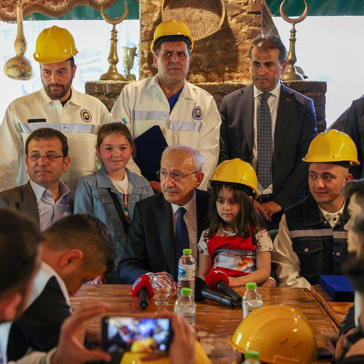 Kılıçdaroğlu, Zonguldak\'ta Madencilerle Buluştu