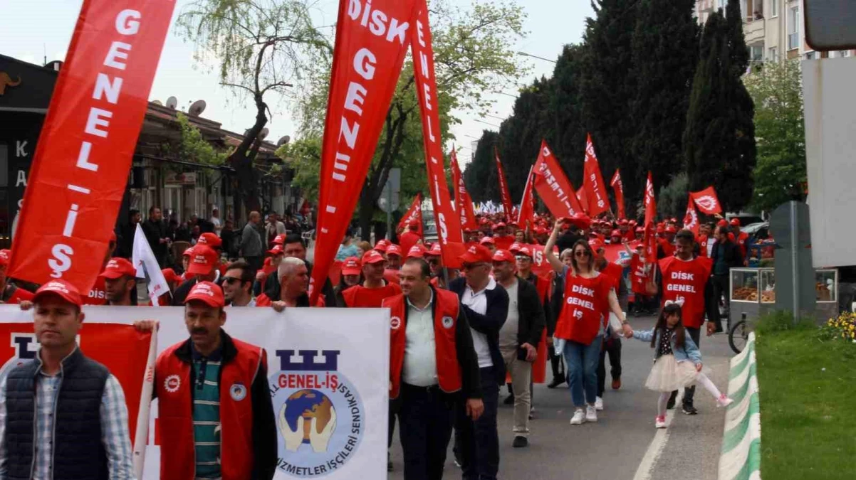 Kırklareli\'nde 1 Mayıs İşçi Bayramı Törenleri Düzenlendi