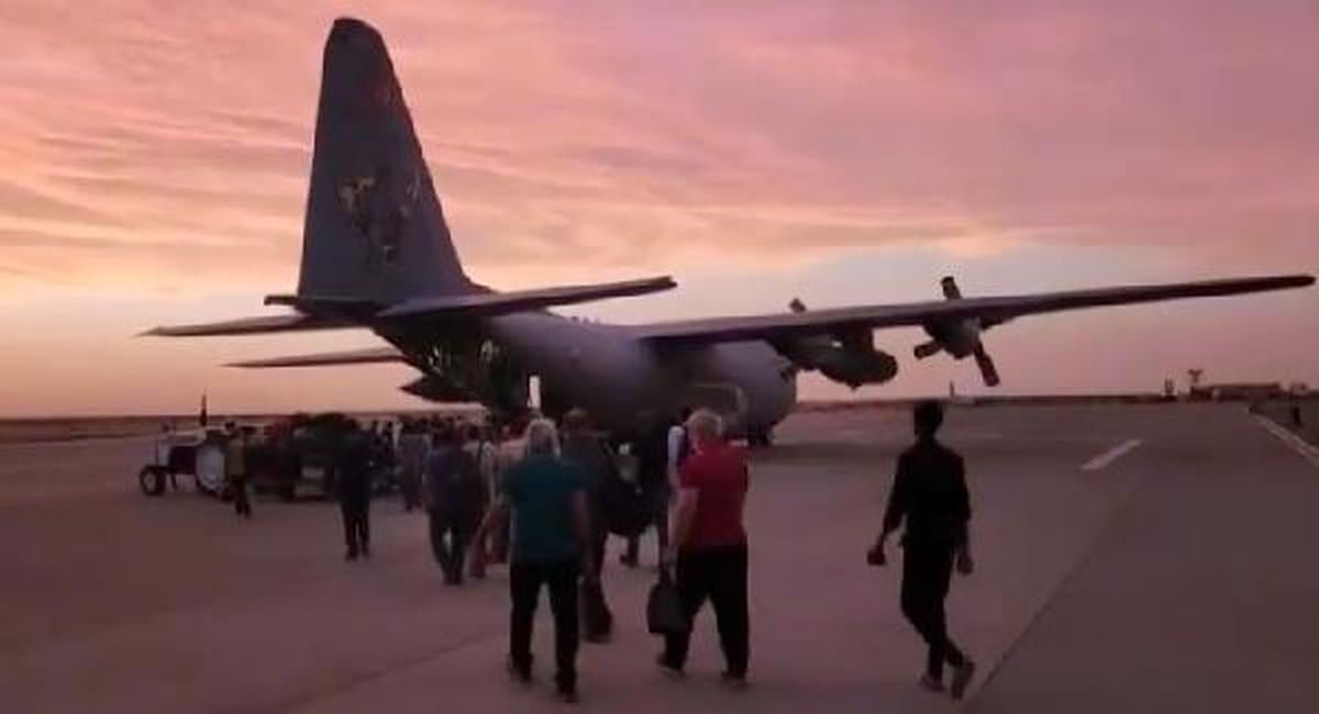Sudan\'dan 124 Vatandaşımızın Daha Tahliyesi Tamamlandı