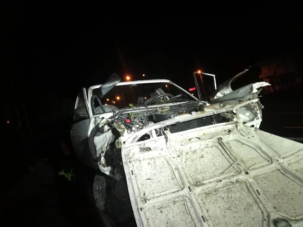 Orduda otomobil ağaca çarptığı kazada 1 kişi hayatını kaybetti