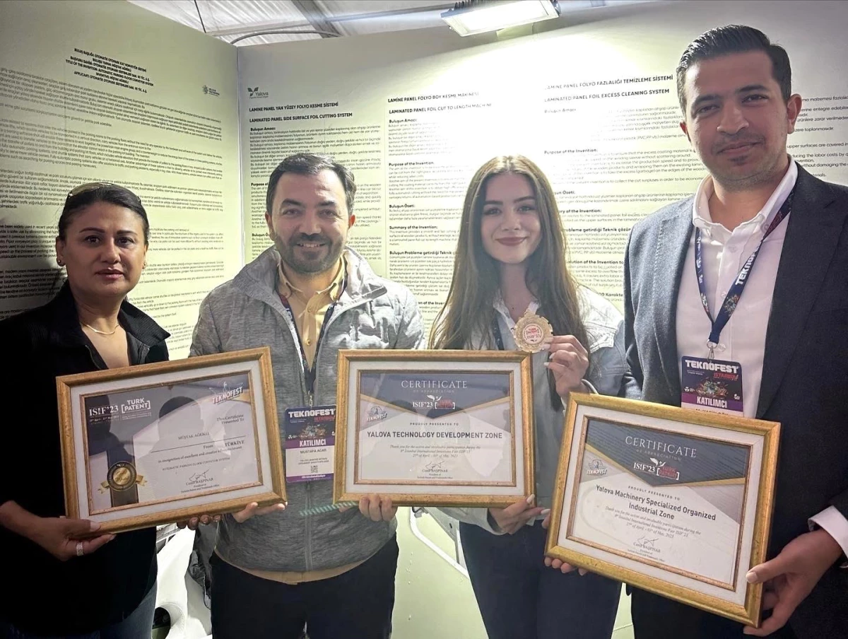 Yalova Makine İhtisas OSB Katılımcısı Firma Buluş Patentiyle Altın Madalya Ödülü Aldı