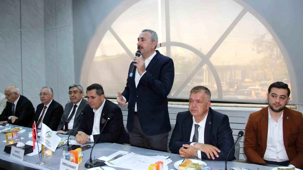 AK Parti Gaziantep Milletvekili Adayları GTB\'yi Ziyaret Etti