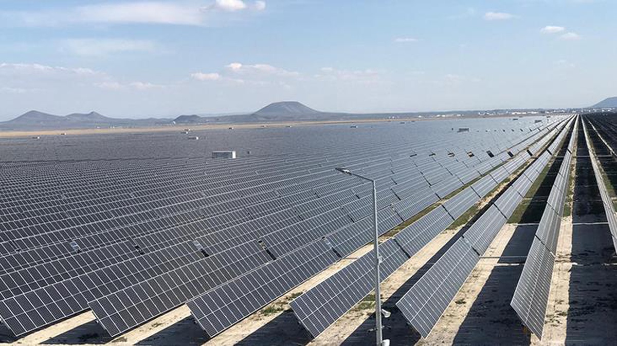 Avrupa\'nın en büyük GES\'i Cumhurbaşkanı Erdoğan\'ın katılımıyla Konya\'da açıldı! Yıllık 2 milyon kişinin elektrik ihtiyacı karşılanacak