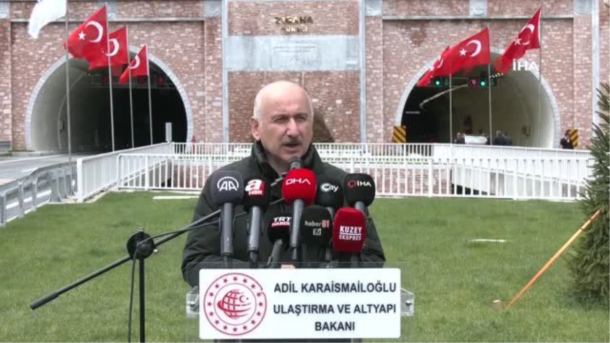Bakan Karaismailoğlu: "Bu proje dünyayı Türkiye\'ye bağlayan vizyonumuzun ve çalışmalarımızın en önemli aşamalarından biridir"