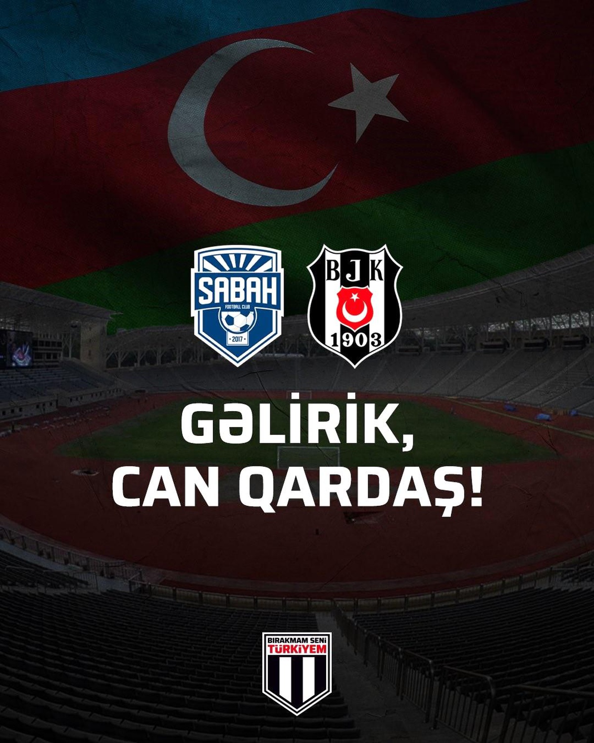 Beşiktaş, Azerbaycan ekibi Sabah FC ile depremzedelere destek için dostluk maçı yapacak