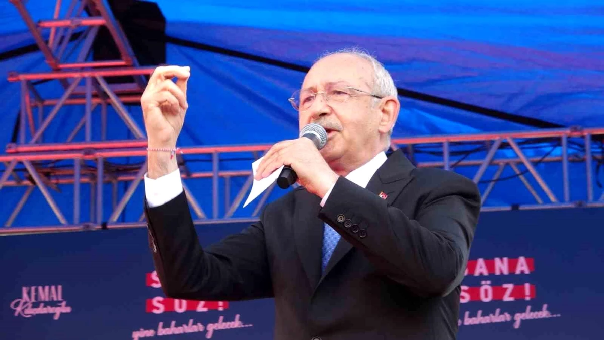 CHP Genel Başkanı ve Millet İttifakı Cumhurbaşkanı Adayı Kemal Kılıçdaroğlu Açıklaması