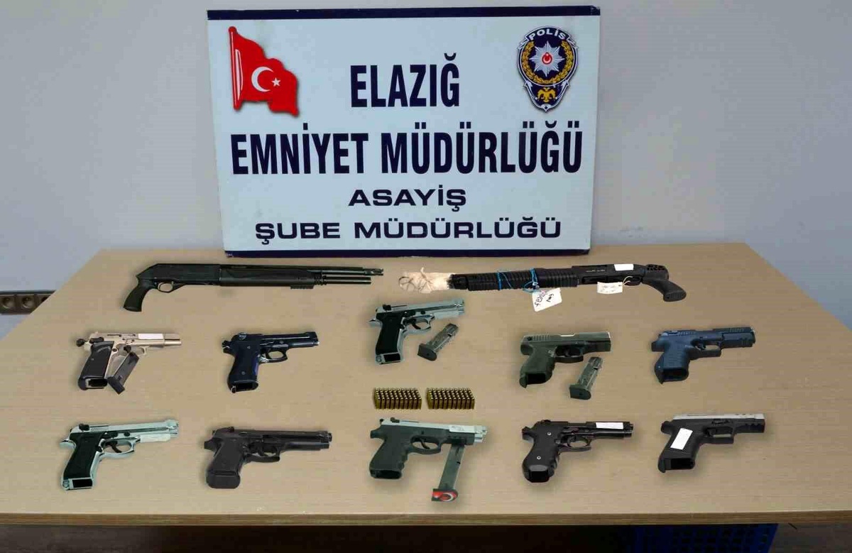 Elazığ\'da Operasyonlar Sonucu 18 Kişi Tutuklandı