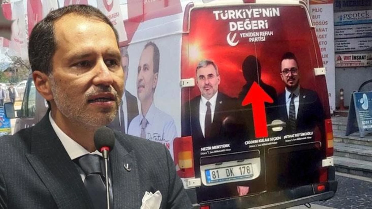 Fatih Erbakan\'dan seçim aracında kendi fotoğrafını kullanmayan aday hakkında açıklama: Kendi isteği üzerine yapıldı
