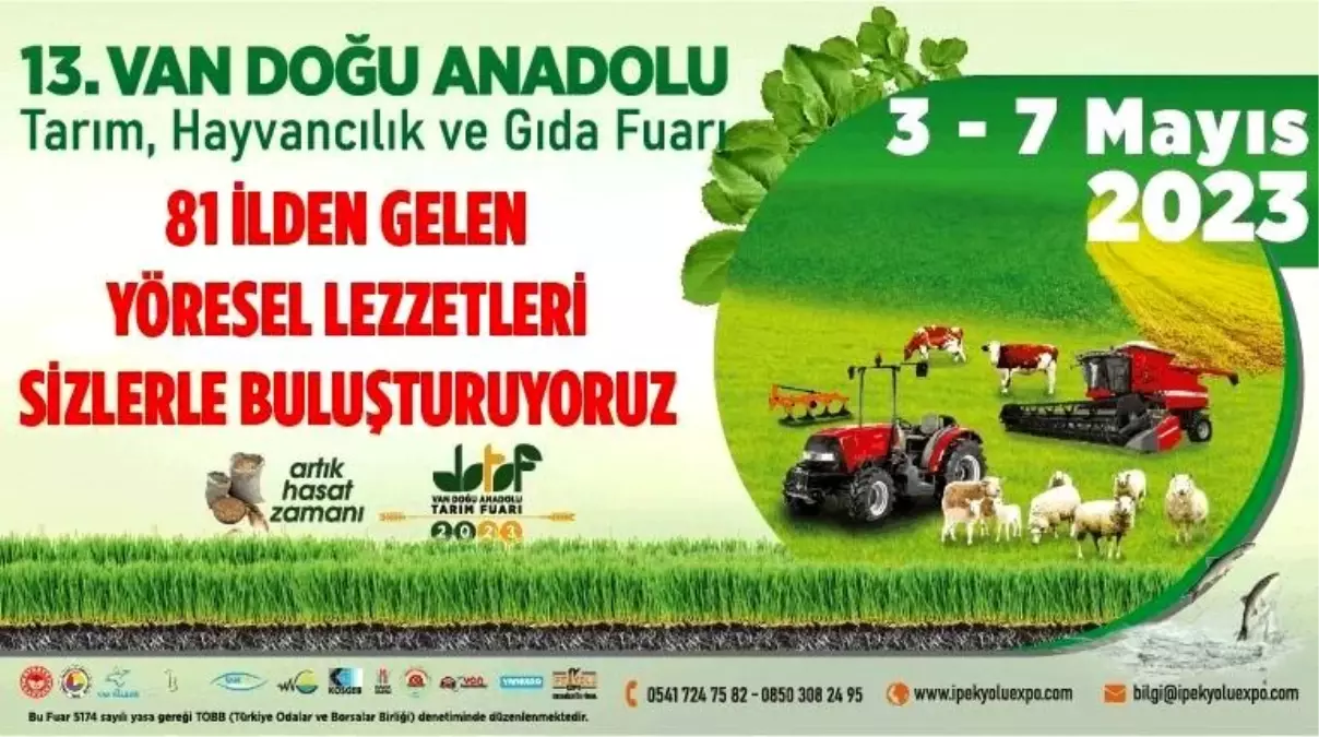 Vanda İpekyolu Expo Fuar A.Ş. tarafından düzenlenen fuarların startı verildi