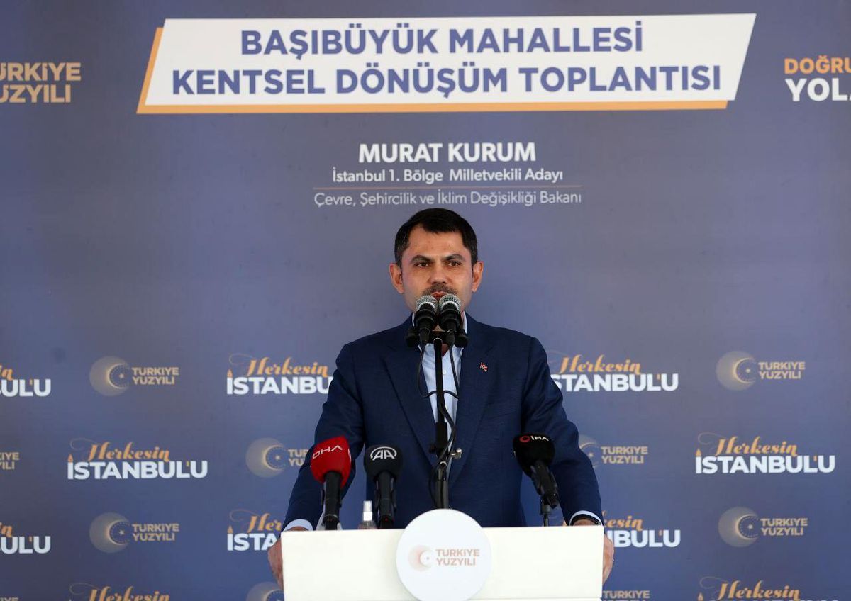 Çevre Şehircilik ve İklim Değişikliği Bakanı Murat Kurum Maltepede Müjdeler Verdi