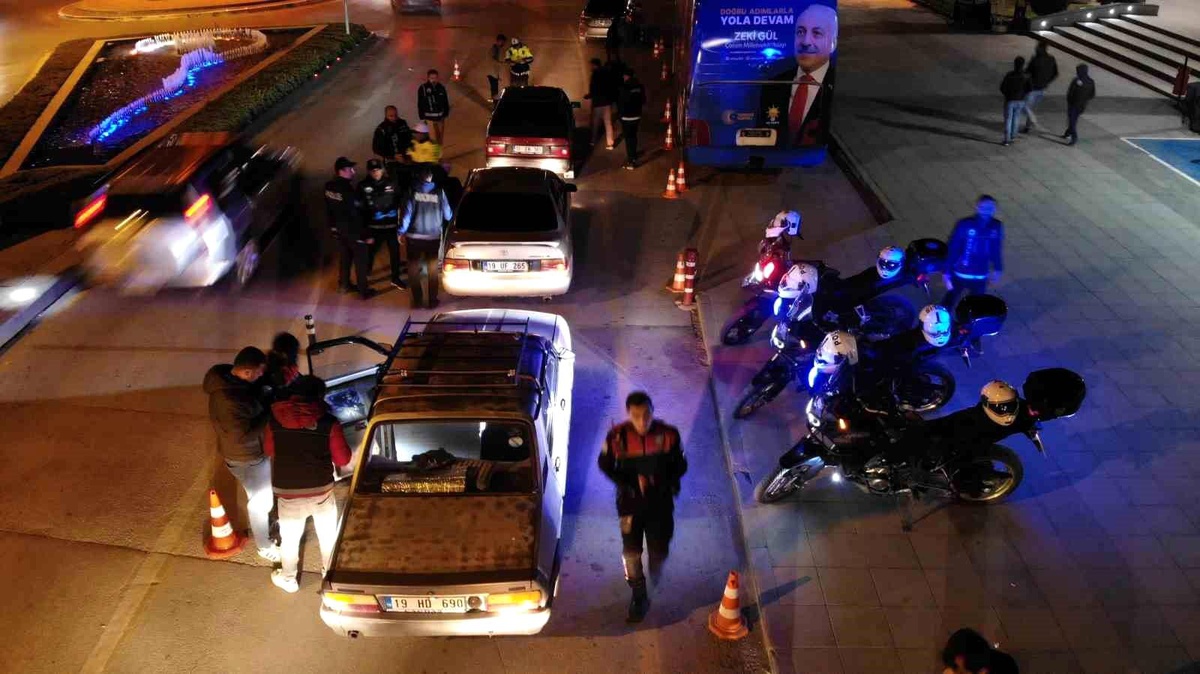 Çorum polisinden "Huzur 19" uygulaması