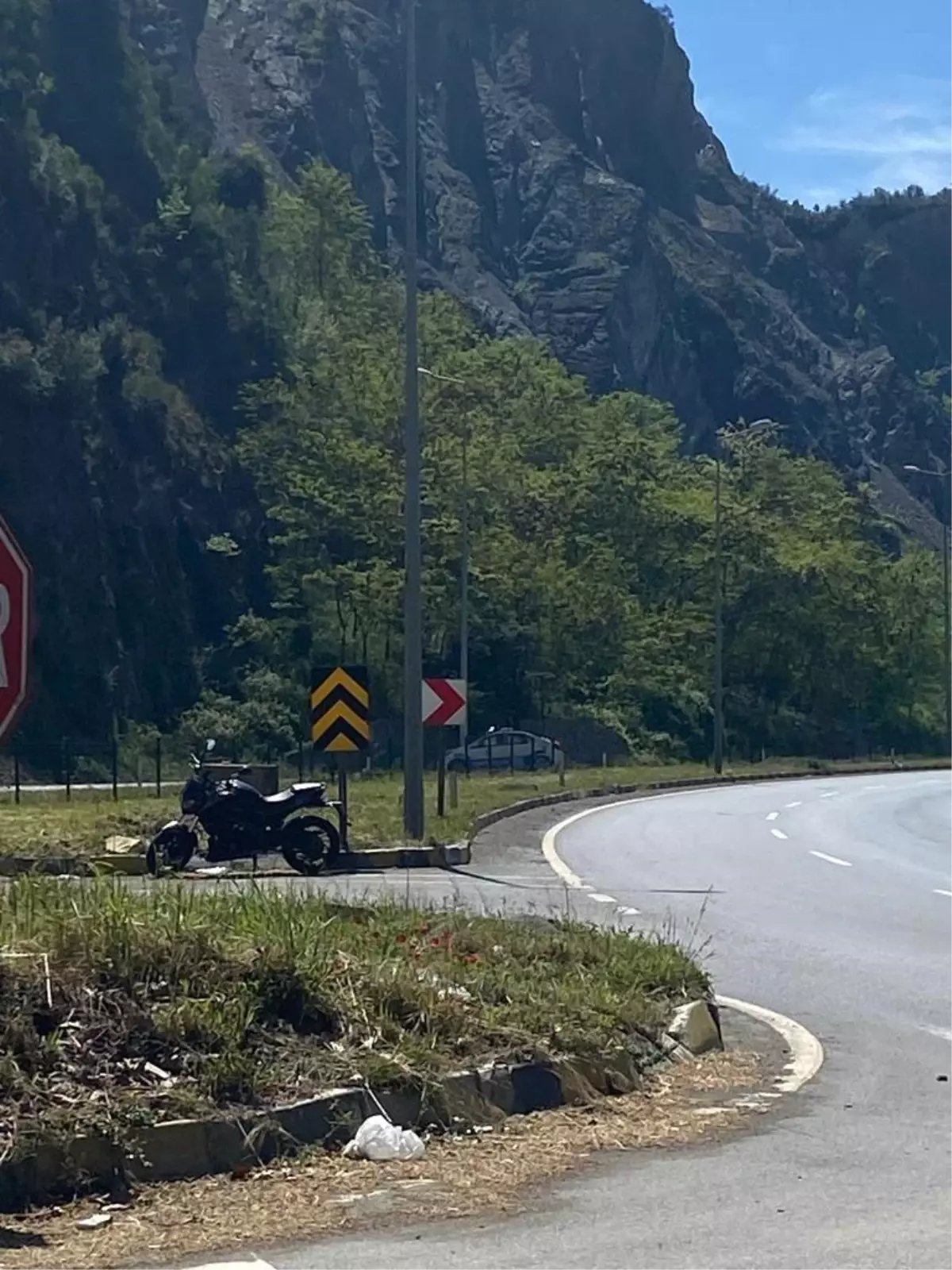 Karadeniz Ereğli\'de Motosiklet Kazası: Bir Kişi Yaralandı