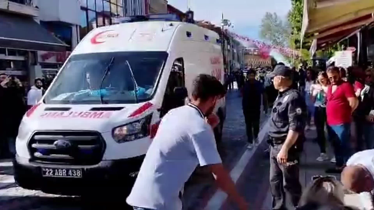 Edirne\'de Yeşil Sol Parti üyelerine saldırı