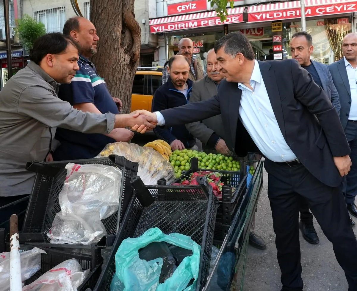 Şehitkamil Belediye Başkanı Esnafı Ziyaret Etti