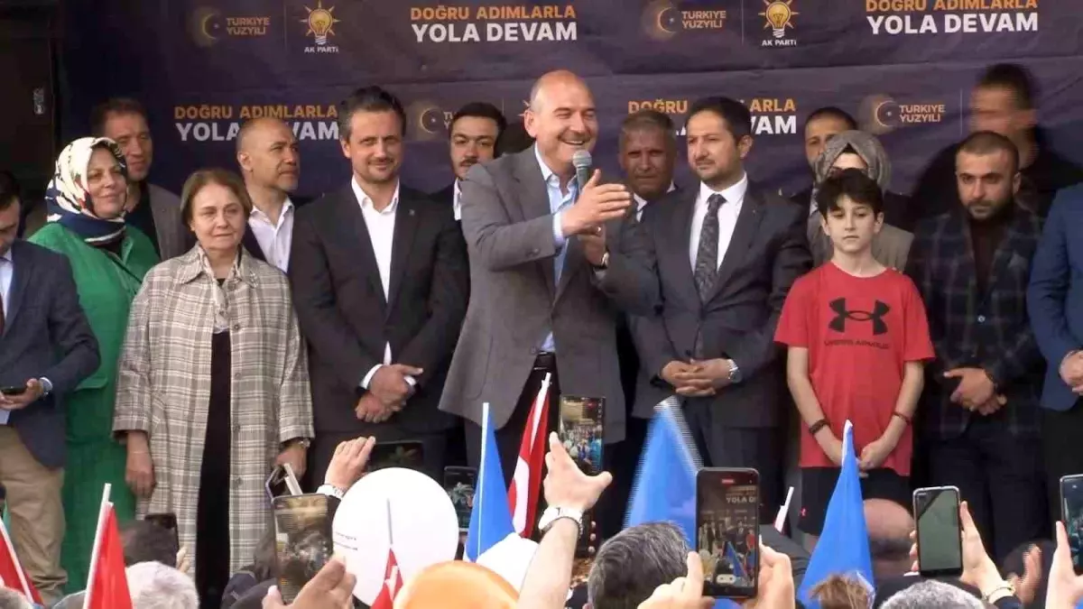 İçişleri Bakanı Soylu: "Irak\'ın kuzeyinde teröristleri etkisiz hale getirdiğimizde Amerikan askerleri koşa koşa taziye veriyorlardı"