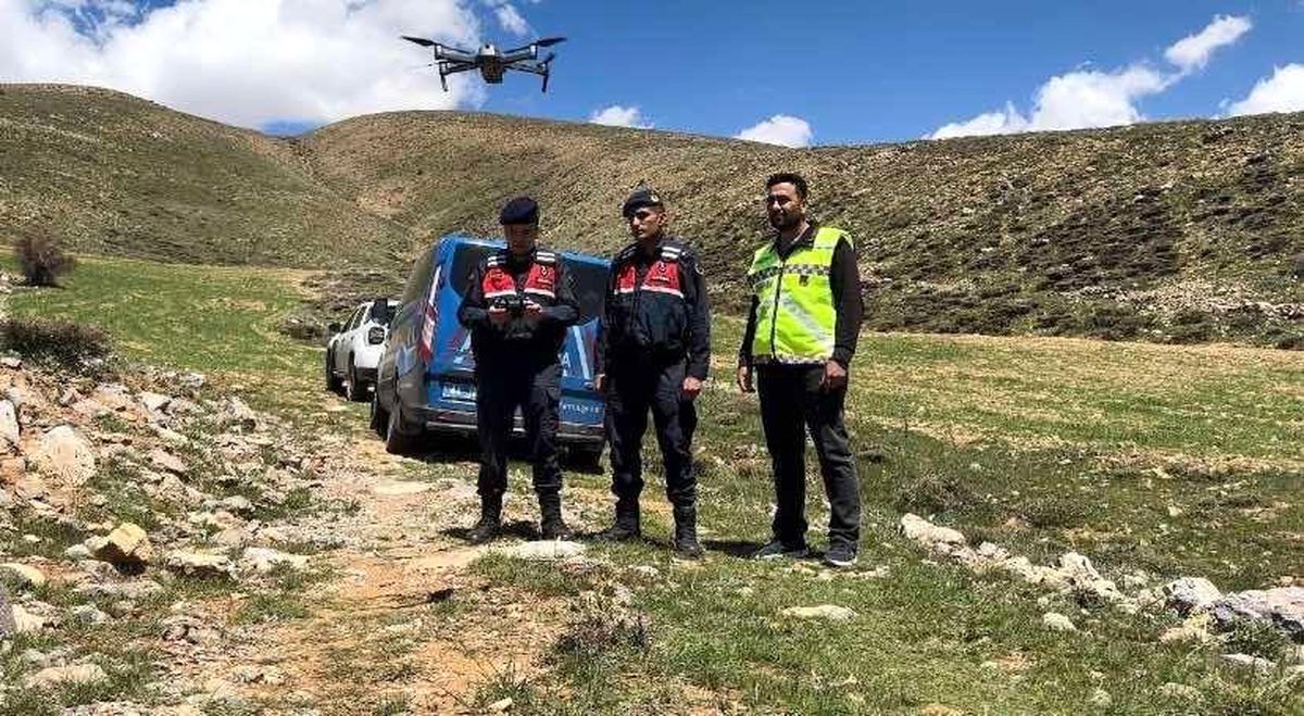 Malatya\'da kaybolan 140 küçükbaş hayvan dron ile bulundu