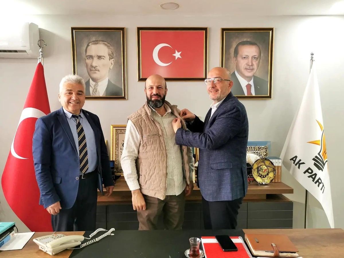 Kütahya Pazarcılar Odası Başkanı AK Partiye Üye Oldu