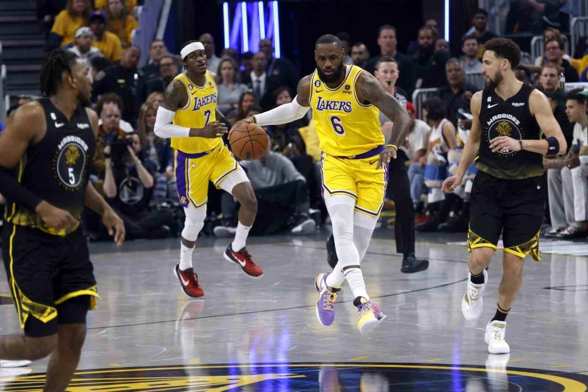 NBA Batı Konferansı Yarı Finalinde Lakers, Warriors\'ı Mağlup Etti
