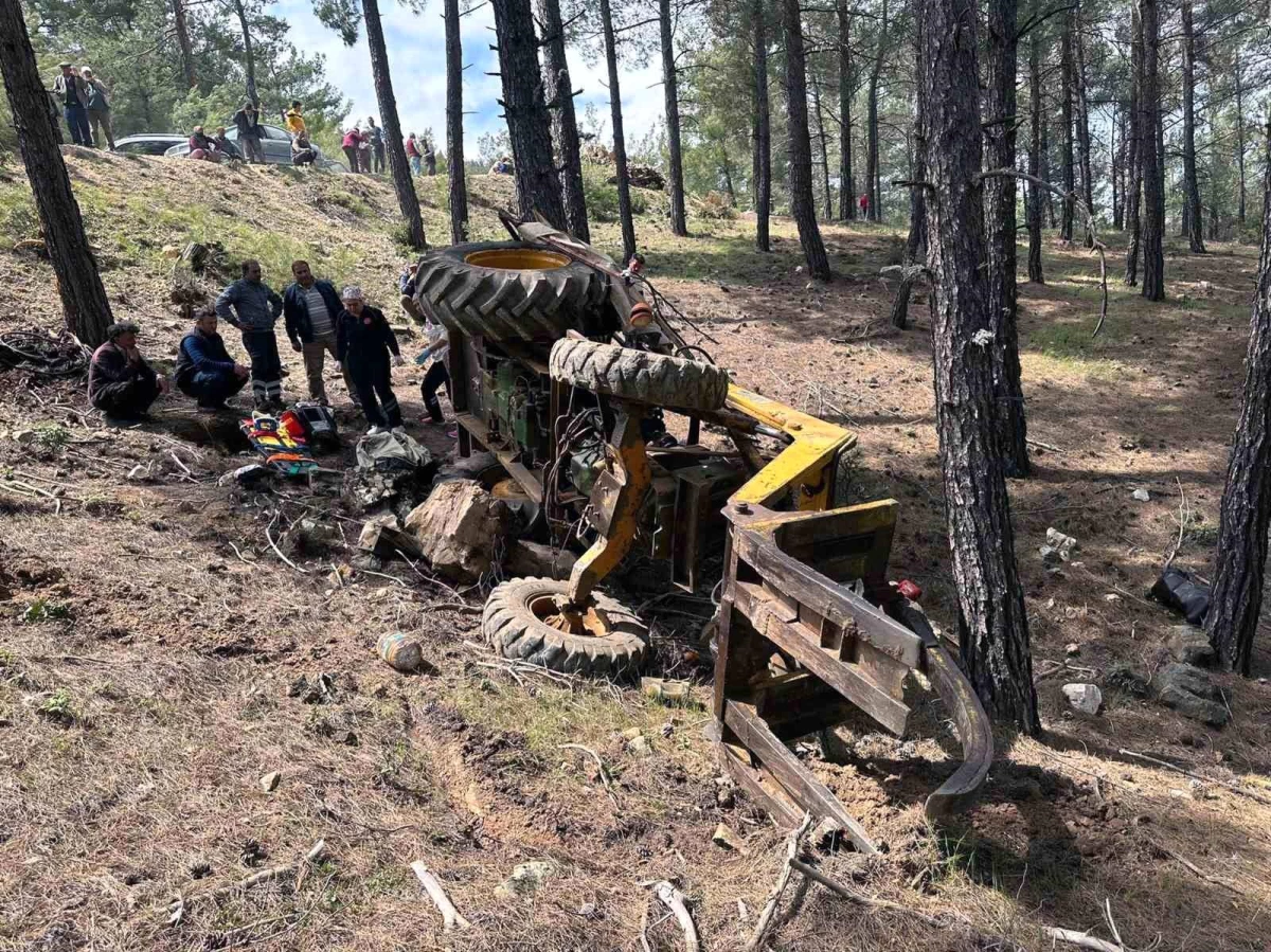 Muğla\'da Orman İşçisi Traktör Kazasında Hayatını Kaybetti