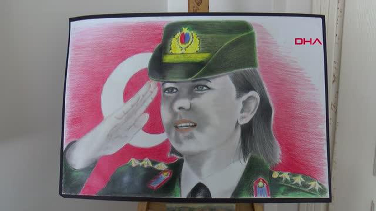 Samsun Polis Memuru Hür Erdoğan: Resim ve Bağlama Hobisi ile Dikkat Çekiyor