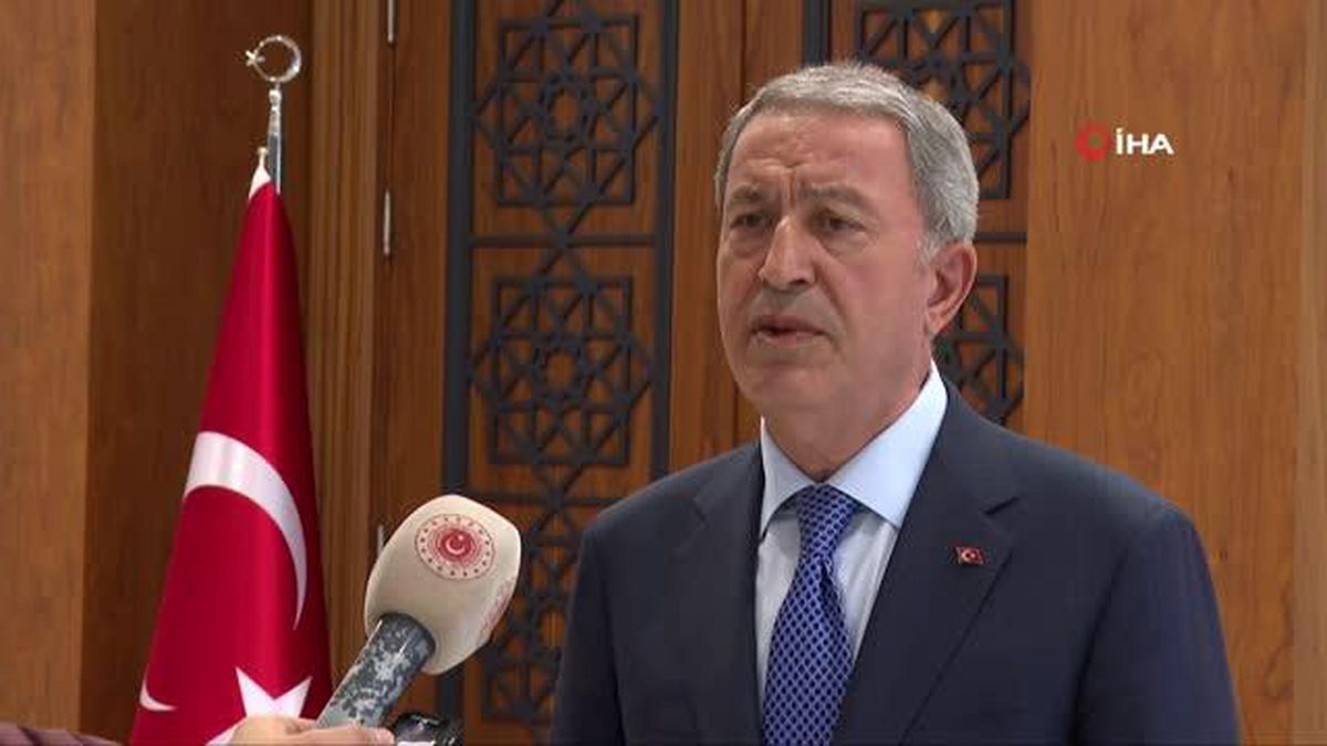 Bakan Akar\'dan tahıl girişimi toplantısı açıklaması: "Bakan yardımcılarının toplantısı öncesinde BM, Türkiye, Rusya, Ukrayna\'dan teknik personelin...