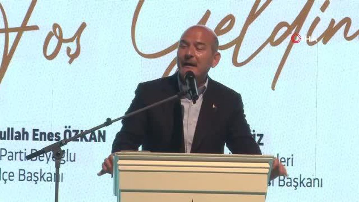 Bakan Soylu: Erdoğan 100 yıllık bir hedef koydu