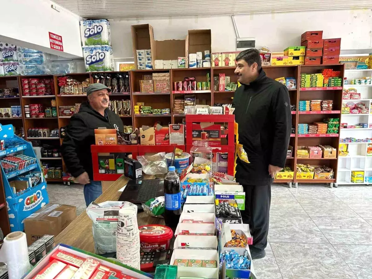 Kahramankazan Belediye Başkanı Serhat Oğuz Esnaf Ziyaretlerini Sürdürüyor