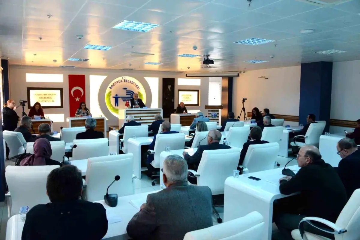 Bozüyük Belediyesi Mayıs Ayı Olağan Meclis Toplantısı Yapıldı
