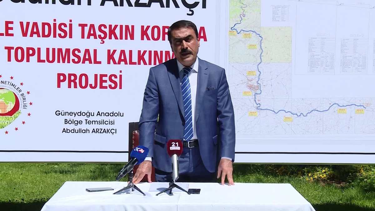 Abdullah Arzakçı: \'Dicle Vadisi Taşkın Koruma ve Toplumsal Kalkınma Projesi\' için Kılıçdaroğlu destek verdi