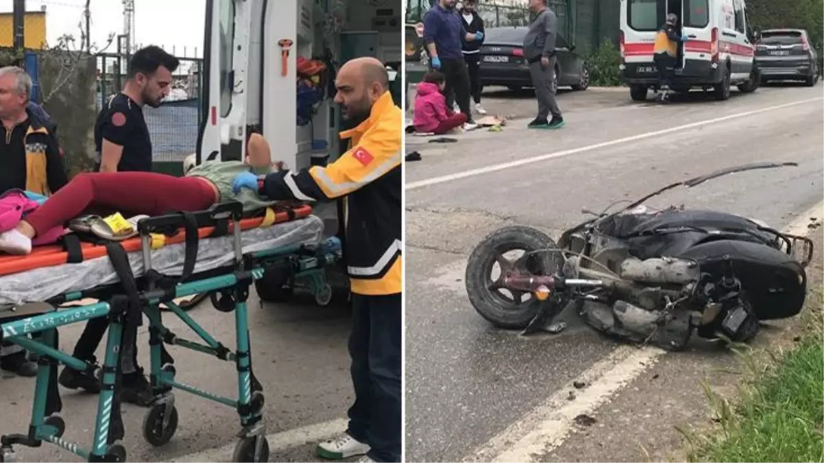 Edirne\'de sokak köpeklerinin saldırısına uğrayan motosiklet, otomobille çarpıştı: 2 yaralı