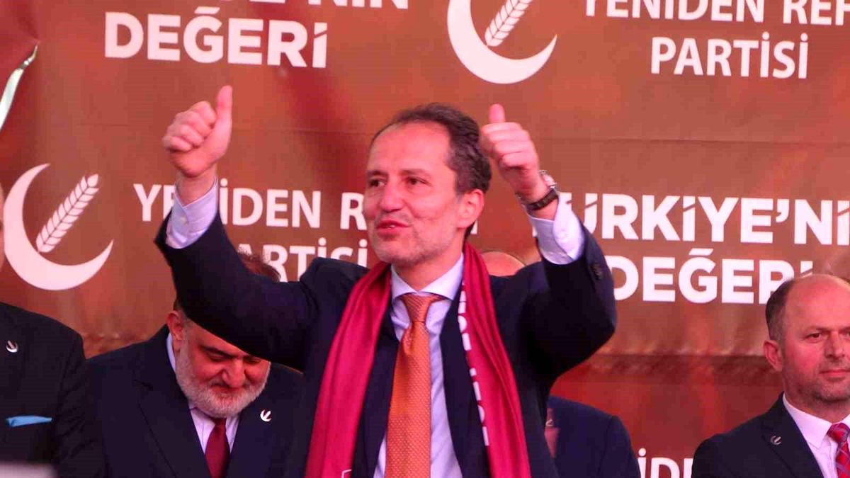 Fatih Erbakan: "Yedili masa dediğimiz yapının Türkiye\'de iktidar olmasına müsaade edemezdik"